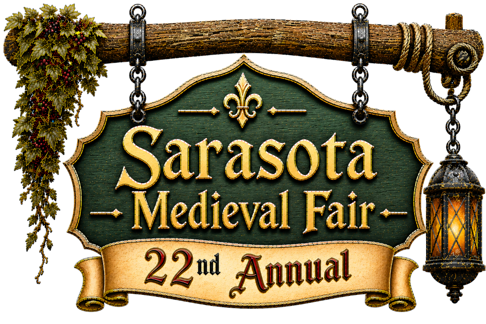 Sarasota Medieval Fair's 22nd anniversary Logo