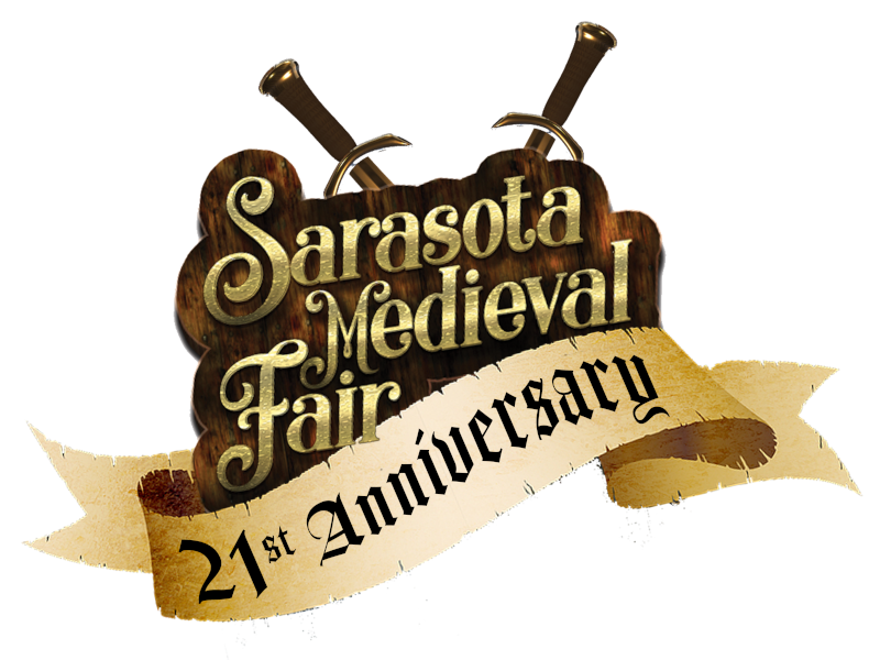 Sarasota Medieval Fair's 21st anniversary Logo