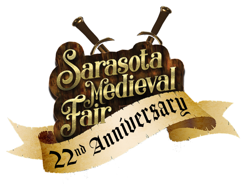 Sarasota Medieval Fair's 22nd anniversary Logo