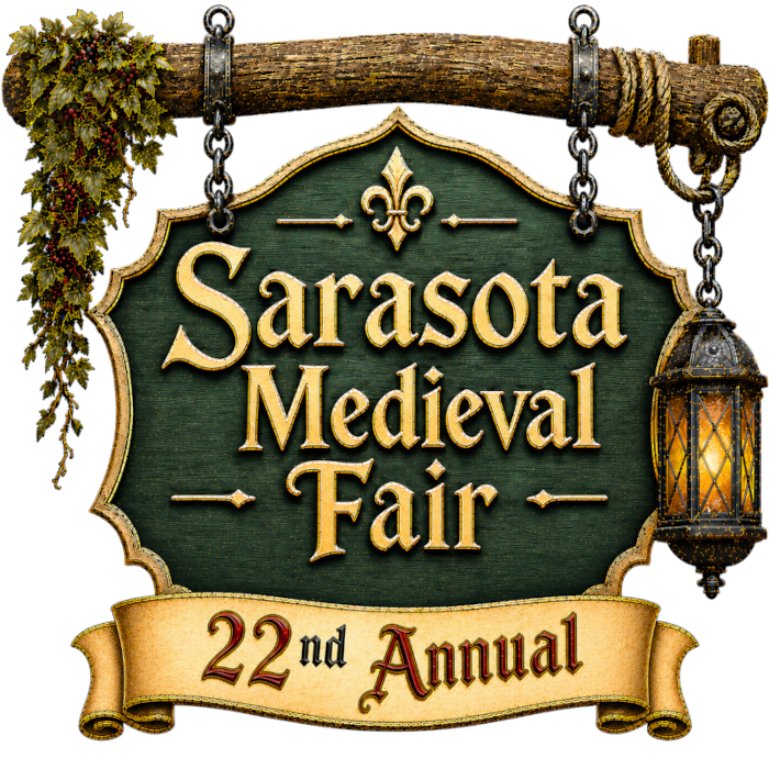 Sarasota Medieval Fair's 22nd anniversary Logo