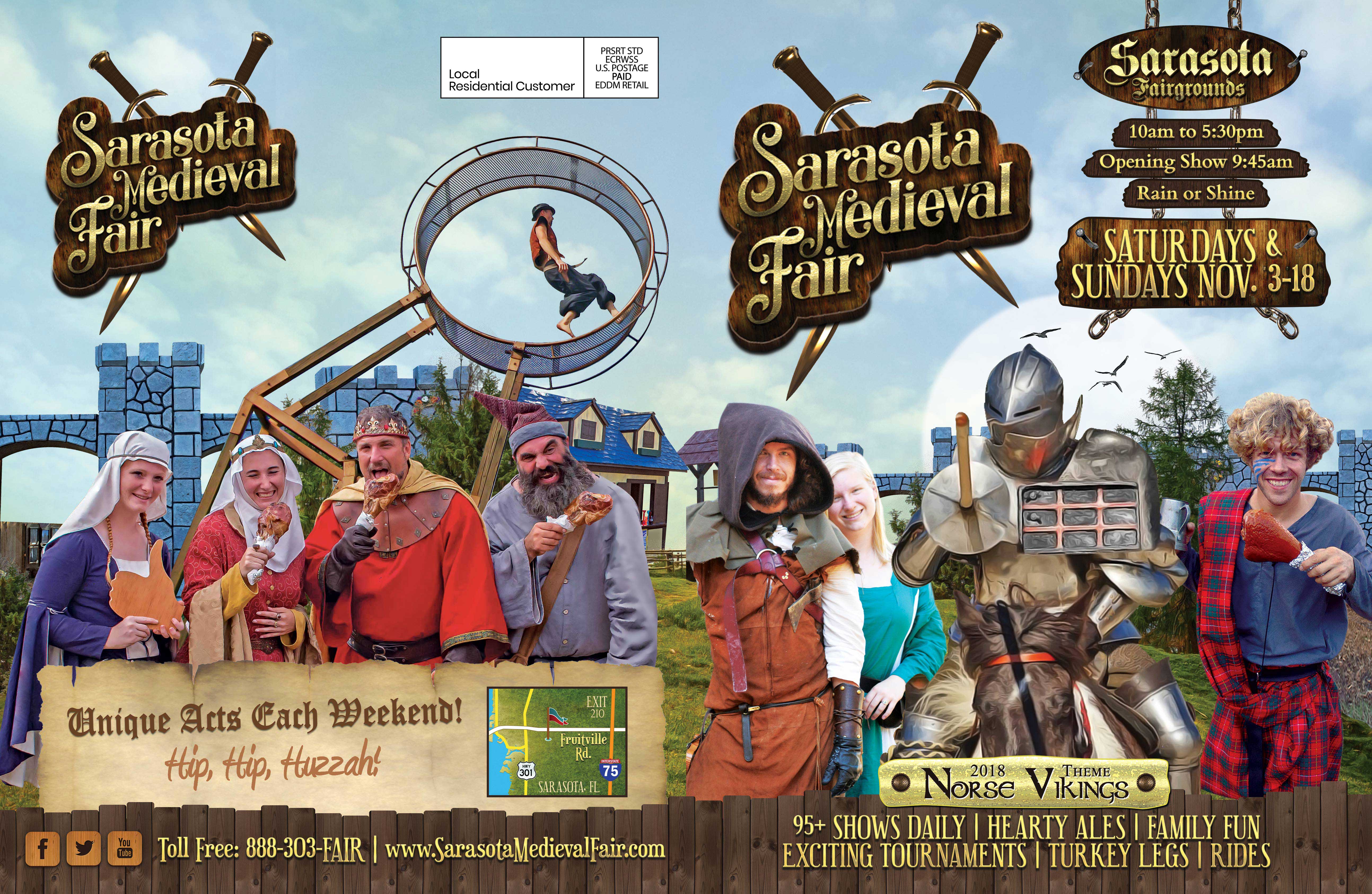 Sarasota Medieval Fair Download Festival Brochure